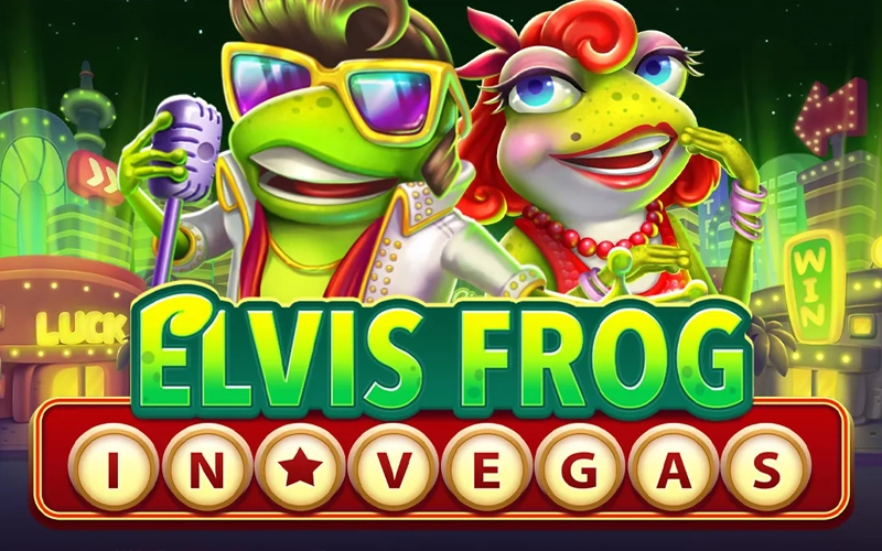Play Elvis Frog in Vegas at Ripper Casino and enjoy the fun and excitement.