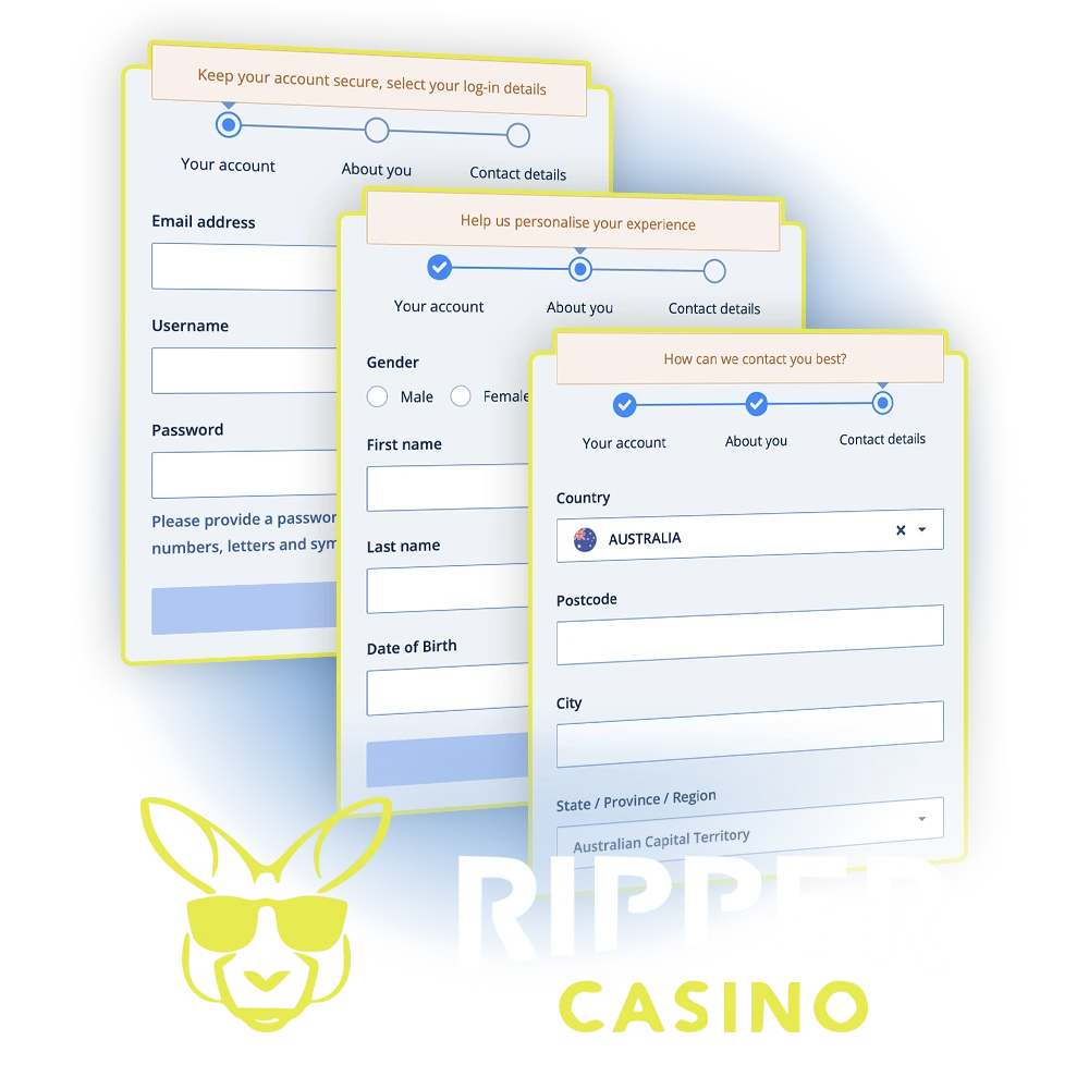 Create an account at Ripper Casino and start winning.