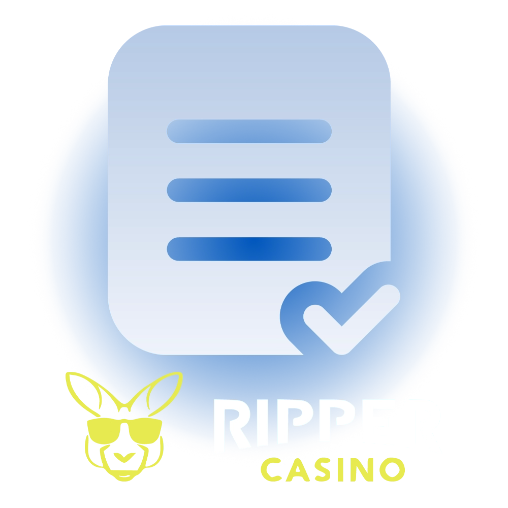 Follow the rules of Ripper Casino and play with confidence.