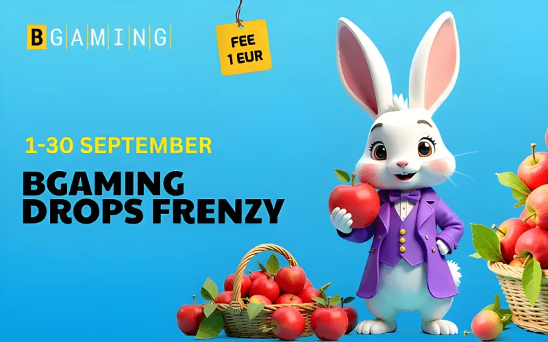 Use the Drops Frenzy bonus to play games from BGaming at Ripper Casino.