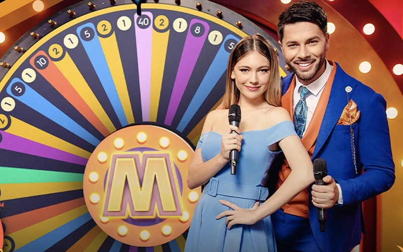 Play your favourite live casino games with Game Show at Ripper Casino.