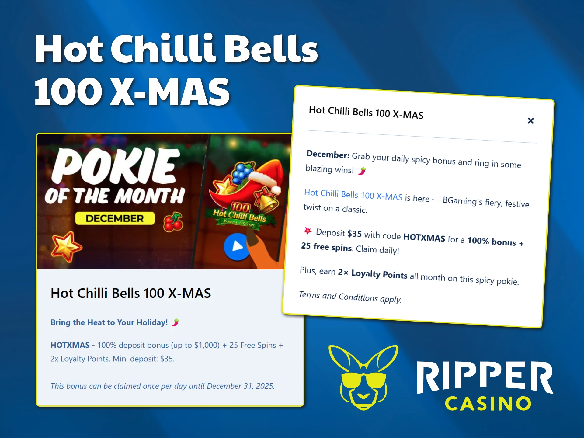 Ripper Casino Bonus Image